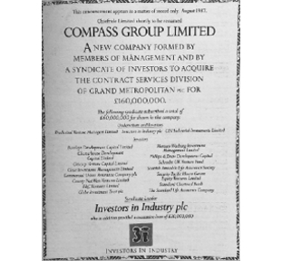 Compass group sales new york